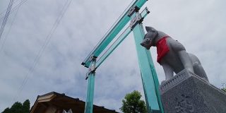 【鹿児島】ガラスで出来た鳥居が美しい。 - Togetter