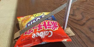 ポテチ袋で気圧計作った - Togetter