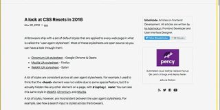 CSSリセットの現状、どのCSSリセットが適しているか選ぶ際の指針 | コリス