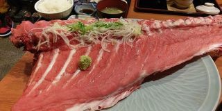 金沢のとある海鮮料理店の「まぐろの中落ち」がメニューの写真と全然違う！そのとんでもないボリュームに戸惑いを禁じ得ない - Togetter