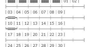 日付を指定するだけでunicodeによるカレンダーを作ってくれるWebアプリ「Unicode Calendar Generator」 | かちびと.net