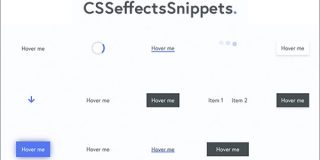 [CSS] テキストリンクやボタン、プリローダーなどで使えるCSSアニメーションのスニペット集 -CSSeffectsSnippets | コリス