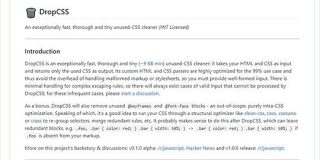 Webページ内で未使用のCSSを高速で削除してくれるライブラリ・「DropCSS」 | かちびと.net