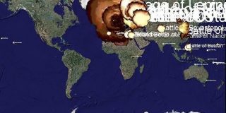 過去1000年にわたる戦争を振り返る動画、時を経て再び話題に→第一次・第二次世界大戦の規模の凄まじさが一目でわかってやばい - Togetter