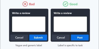 ボタンのラベルには分かりやすい文言が重要、ユーザーが使いやすい文言の選び方 | コリス