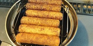 うまい棒を燻製にすると超うまい棒になる？？ - Togetter