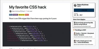 CSSで実装したレイアウトの構造や階層を簡単に確認できる、私のお気に入りのCSSハック -My favorite CSS hack | コリス