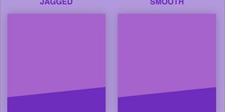 CSSで実装した斜めのラインがギザギザになってしまうのを回避し、滑らかなラインで実装するテクニック | コリス