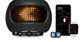 ヘルメットもスマート化　後頭部がドットマトリックス表示になる自転車ヘルメット、Apple Storeで発売 - ITmedia