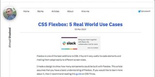 CSS Flexboxで、Webページによく使用されるUIコンポーネントを実装するテクニックのまとめ | コリス