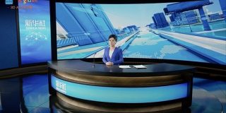 中国で世界初の3D・ AIアナウンサーが誕生 - BRIDGE