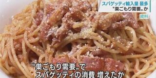 スパゲッティ輸入量 過去最多に | NHKニュース