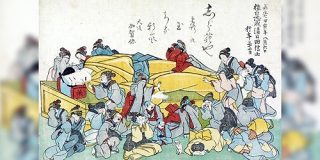 推しが世を去った時のファンの心境を描いた浮世絵がいかにも日本人って感じがする「わかるわあ…」「ファンは時代に対して不変」 - Togetter