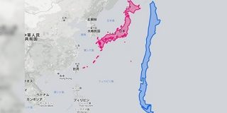 「これなら東西分裂も可能だ」細長い国として有名なチリを日本と比較してみると意外なことが判明した - Togetter