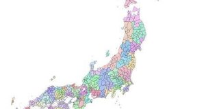 明治中期の国・郡で分けた日本地図、無償でデータ公開　「Google マイマップ」版も - ITmedia