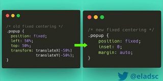 CSSで上下左右の中央に配置する時の「position: fixed;」での新しい記述方法 | コリス