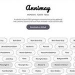 リンクやボタンなどに使えるピュアCSSアニメーションのコレクション・「Annimay」 | かちびと.net