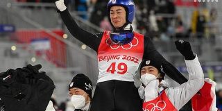 小林陵侑が金メダル 日本ジャンプ男子で長野大会以来の金 | スキージャンプ | NHKニュース