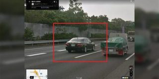 ストリートビューではとある地点で「絶対に追い抜いてはいけない車」を猛スピードで抜いて捕まる一部始終が確認出来る - Togetter