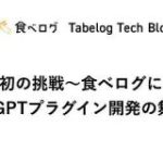 日本初の挑戦～食べログによるChatGPTプラグイン開発の舞台裏 – Tabelog Tech Blog