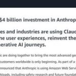 Amazon、「Claude 3」のAnthropicに27億5000万ドルの追加投資 – ITmedia