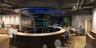 Ankerがカフェ開業、汐留に　充電設備を完備、Web会議スペースも - ITmedia