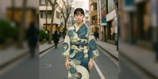 ある呉服屋の「アンモナイト柄の着物」紹介ポストに研究者が「そんなアンモナイトは存在しないんです…」とツッコミ→AI利用したイメージだったことが分かり、議論に - Togetter