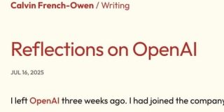 OpenAIエンジニアが退職後に社内の様子を詳細に公開 - TechFeed