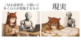 『AI小説執筆』と聞いて多くの人が想像するものとその現実「本当にコレ」「結局人間が全部書く」 - Togetter
