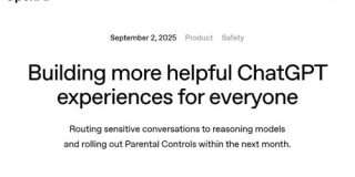 OpenAI、ChatGPTにペアレンタルコントロール導入へ 精神的苦痛にあるユーザーへの介入も強化 - ITmedia