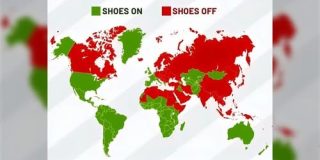 『家の中で靴を脱ぐ地域の世界地図』日本以外にも靴を脱ぐ文化を持つ地域があり、それぞれに理由があった - Togetter