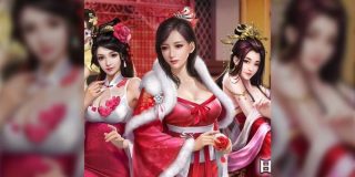 AIのマスピ絵が出てくる直前の、手描きと3DCGを混ぜ倒したような『とりあえず綺麗な美女絵ですよ』みたいなのあったよな - Togetter