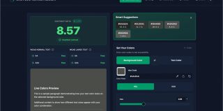 UIに使用する色のコントラストをAIで検証、基準を満たしていないときはデザインに合った代替色を提案してくれる無料ツール | コリス