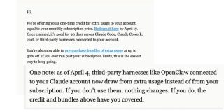 Anthropic「Claude」、OpenClawなど外部ツールをサブスク利用枠の対象外に | TECH+
